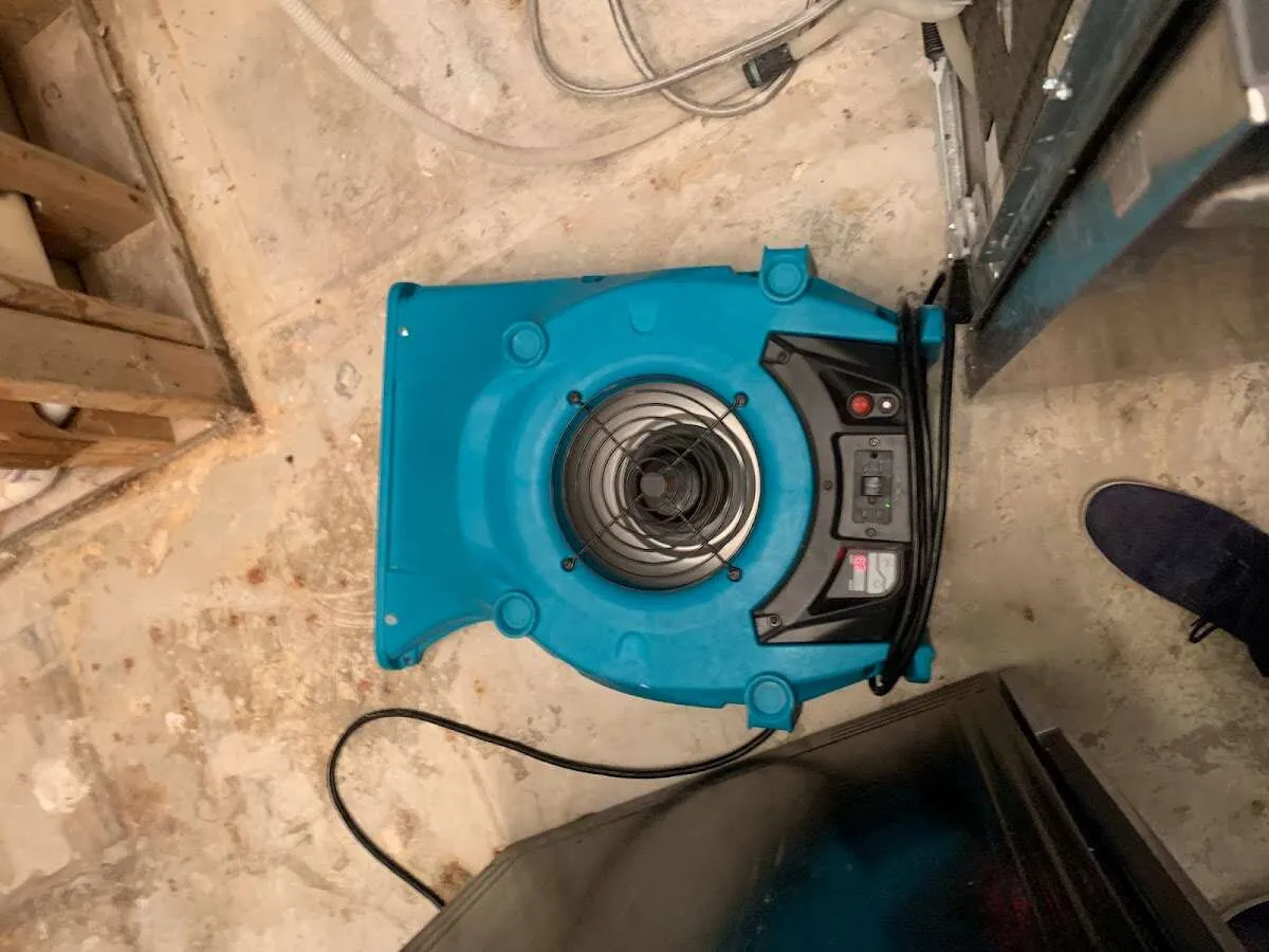 Air mover drying equipment for Mold Remediation & Removal in Louisville